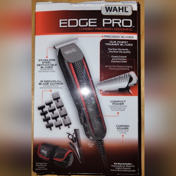 Wahl Edge Pro Beard Trimmer w/ Blade Oil - Picture 4 of 9